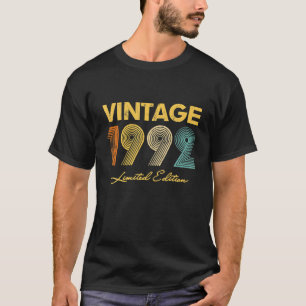 30. Geburtstagsgeschenkidee Vintag 1992 T-Shirt