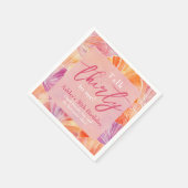 30. Geburtstagsgespräch 30 mit mir Serviette (Ecke)