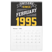 30. Geburtstagskalender Kalender (Feb 2026)