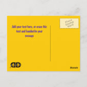 30. Geburtstagskarte Postkarte (Rückseite)