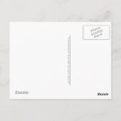 30. Geburtstagskuchen Postkarte. Postkarte (Rückseite)