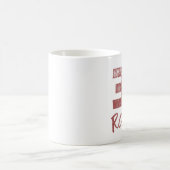 30. Geburtstagsrocks Kaffeetasse (Mittel)