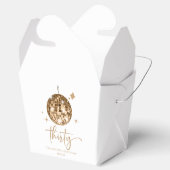 30 Gold Disco Ball 30. Geburtstag Party Geschenkschachtel (Geöffnet)