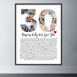 30 Gründe, warum ich Sie zum 30. Geburtstagskollag Poster<br><div class="desc">Feiern Sie Liebe und schaffen Sie dauerhafte Erinnerungen mit diesen Gründen Warum ich Liebe Sie Foto Collage. Diese anpassbare Vorlage ermöglicht Ihnen, ein herzliches und personalisiertes Geschenk zu machen, das für verschiedene Anlässe, von Hochzeitsfeiern bis zu Geburtstagen, Valentinstag, oder einfach nur weil, perfekt ist. Gründe warum ich Sie Liebe -...</div>