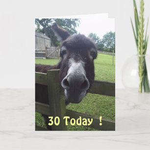 30 Heute ! Karte