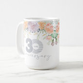 30. Hochzeitsfeier Kaffeetasse (Vorderseite Links)