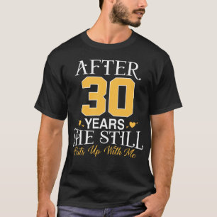 30. Hochzeitsjubiläum-Jubiläum-Jubiläum-Jubilä T-Shirt