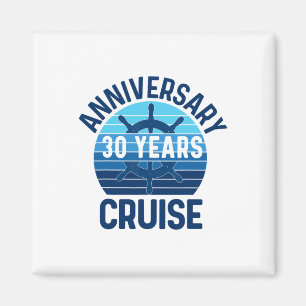 30. Hochzeitsjubiläum Kreuzfahrt 30 Jahre Paare V Magnet