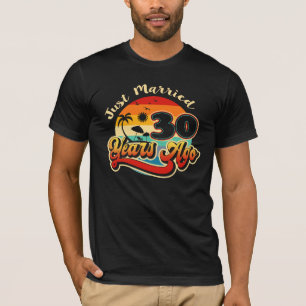 30. Hochzeitsjubiläum Kreuzfahrt Verheiratet 30 Ja T-Shirt