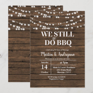 30. Hochzeitsjubiläum Wir machen immer noch Jubilä Einladung