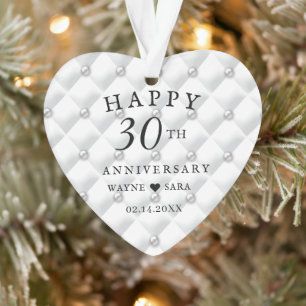 30. Hochzeitstag der Perle Ornament