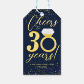 30. Hochzeitstag Geschenkanhänger (Vorderseite)