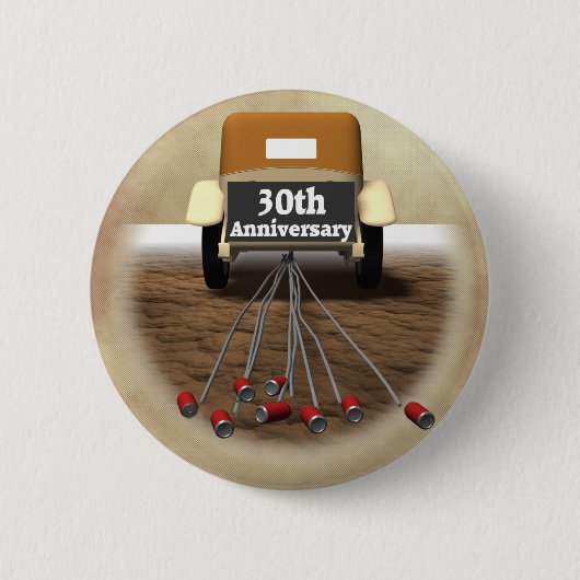 30. Hochzeitstag-Geschenke Button (Vorderseite)