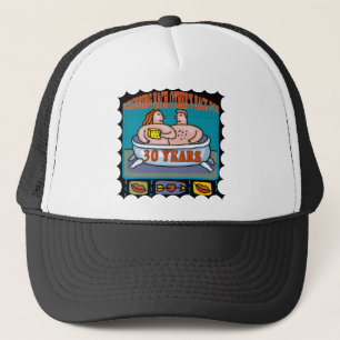 30. Hochzeitstag-Geschenke Truckerkappe
