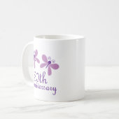 30. Hochzeitstag Kaffeetasse (Vorderseite Links)