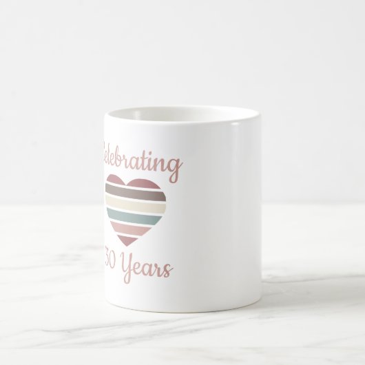 30. Hochzeitstag Kaffeetasse (Mittel)