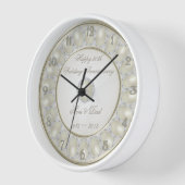 30. Hochzeitstag Mauer Uhr (Winkel)