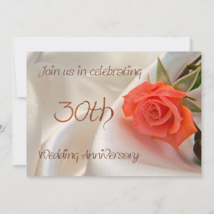30. Hochzeitstag Party Einladung