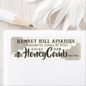 30 Honigwabenkolben und Niedliche Honigwabenmarken (Insitu)