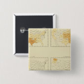 30 Interstate migration 1890 TXWV Button (Vorne & Hinten)