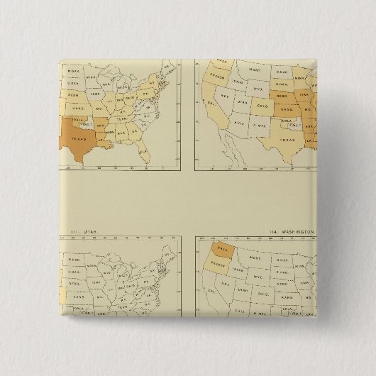 30 Interstate migration 1890 TXWV Button (Vorderseite)