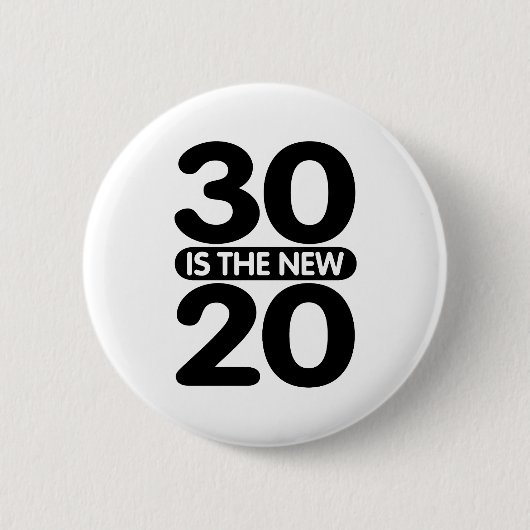 30 ist die neuen 20 button (Vorderseite)