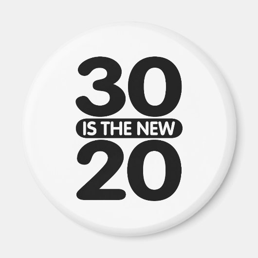 30 ist die neuen 20 magnet (Vorne)