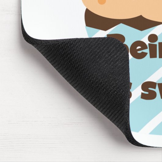 30 ist süße T - Shirt und Geschenke Mousepad (Ecke)