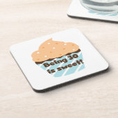 30 ist süße T - Shirt und Geschenke Untersetzer (Linke Seite)