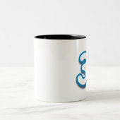 30 Jahr-Geburtstag oder Jahrestag Sim Zweifarbige Tasse (Mittel)