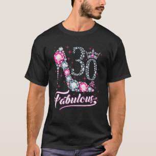 30 Jahre alt 30 & fabulous seit 1992 30. Geburtsta T-Shirt
