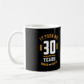 30 Jahre alt Geburtstagsgeschenk Kaffeetasse (Links)