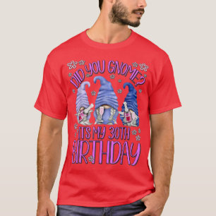 30 Jahre alt Geburtstagsknochen für Frauen mein 30 T-Shirt