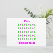 30 Jahre alt Magenta Gr Karte (Stehend Vorderseite)