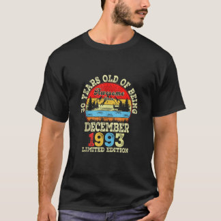 30 JAHRE ALT seit Dezember 1993 Phantastisch T-Shirt