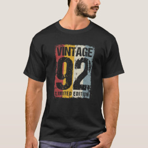 30 Jahre alt Vintag 1992 30. Geburtstagsdekoration T-Shirt