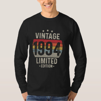 30 Jahre alt Vintag 1994 Limited Edition 30. Gebur T-Shirt