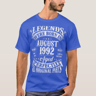 30 Jahre alte Legende Geboren im August 1992 Vinta T-Shirt