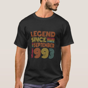 30 Jahre alte Legende seit September 1993 30. Gebu T-Shirt