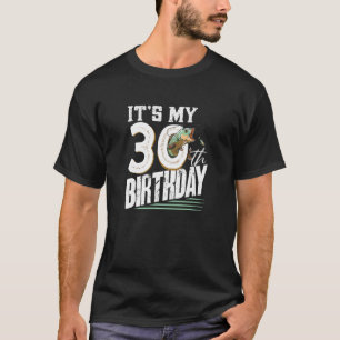 30 Jahre alter Angelköder Angler 30. Geburtstag T-Shirt
