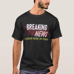 30 Jahre Betriebsjubiläum Mitarbeiter-Dankeschön T T-Shirt