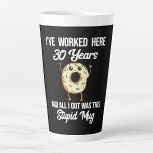 30 Jahre Betriebsjubiläum Wertschätzungs-Geschenk Milchtasse
