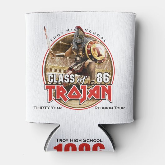 30 Jahre Eddie on White (oder Light) Accessories Dosenkühler (Vorderseite)