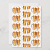 30 Jahre Erwachsener Bier 30. Geburtstag Einladung (Rückseite)