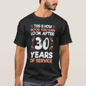 30 Jahre Firmenjubiläum 30 Jahre 30 T-Shirt (Vorderseite)