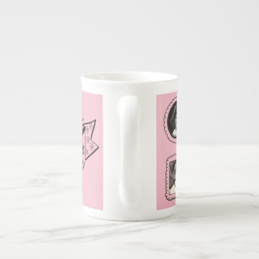 30 Jahre Freundschaft gemacht im Büffel NY Porzellantasse (Rückseite)