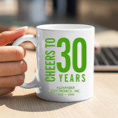 30 Jahre Geschäftsjubiläum Kaffeetasse