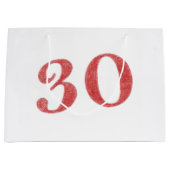 30 Jahre Große Geschenktüte (Vorderseite)