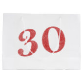 30 Jahre Große Geschenktüte (Rückseite)