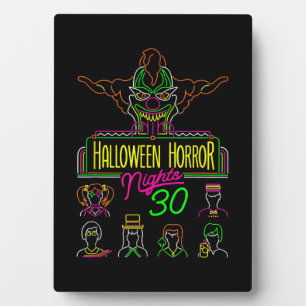 30 Jahre Halloween-Horror Fotoplatte